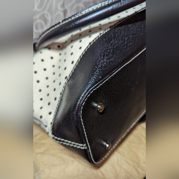 Kate Spade Ashlyn Bell Town Polka Dot Satchel EUC - Picture 13 of 13